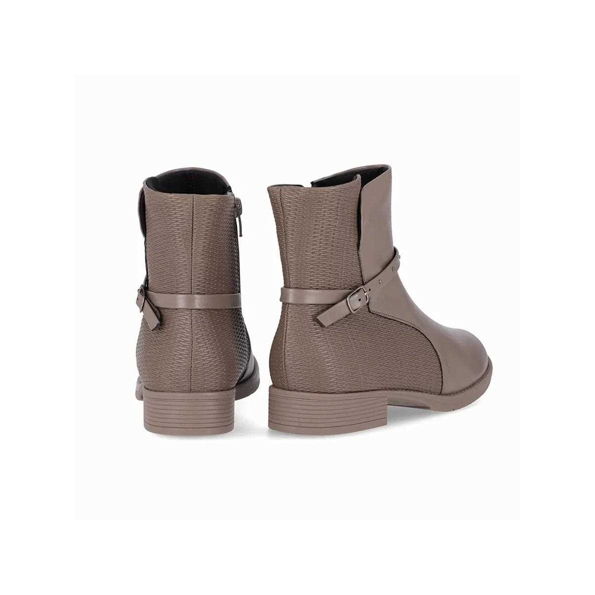 Bota Piccadilly Cano Baixo 653003 Taupe Bota Piccadilly Cano Baixo 653003 Taupe