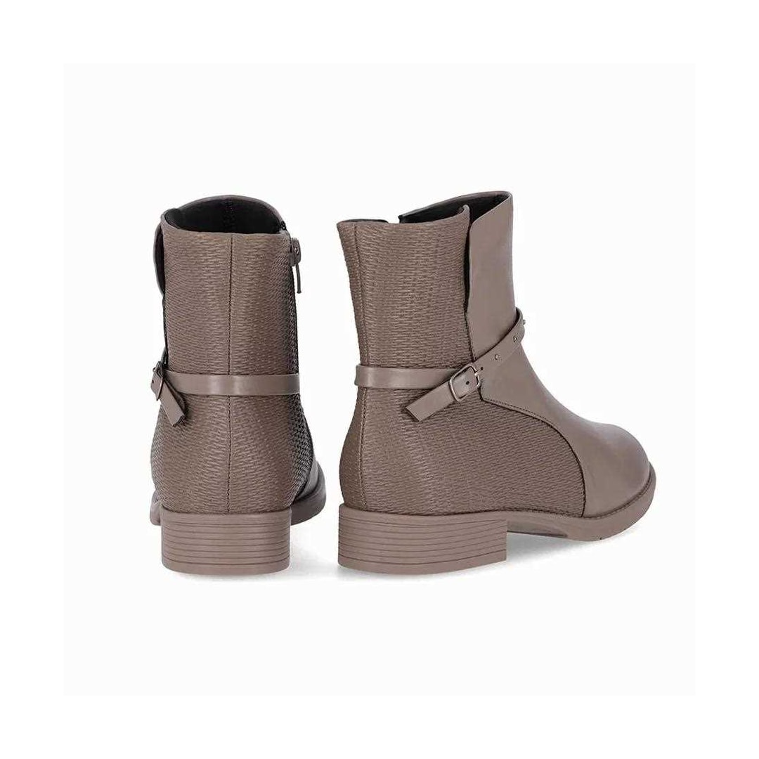Bota Piccadilly Cano Baixo 653003 Taupe