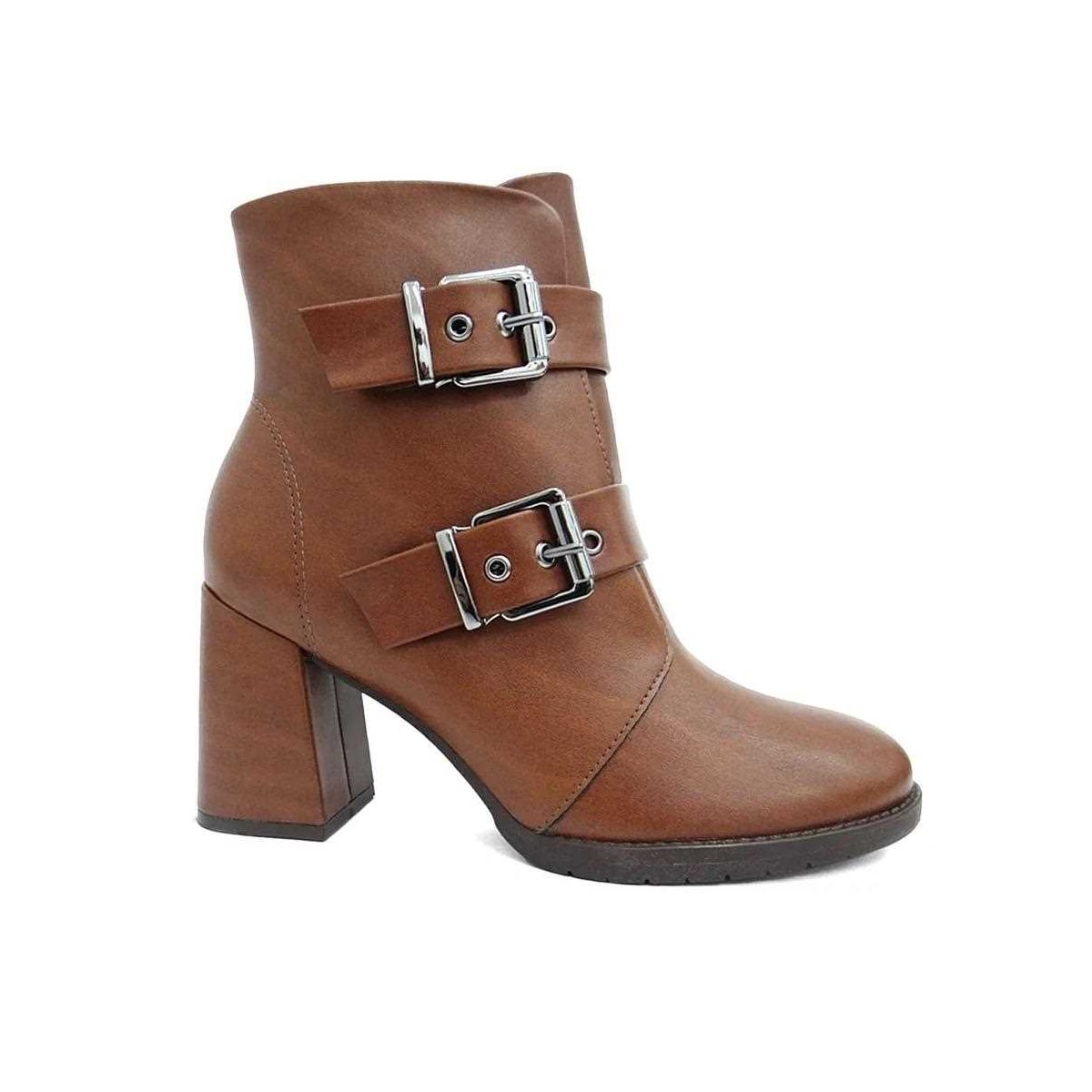 Bota Piccadilly Cano Baixo Salto Bloco 343004 Camel Bota Piccadilly Cano Baixo Salto Bloco 343004 Camel