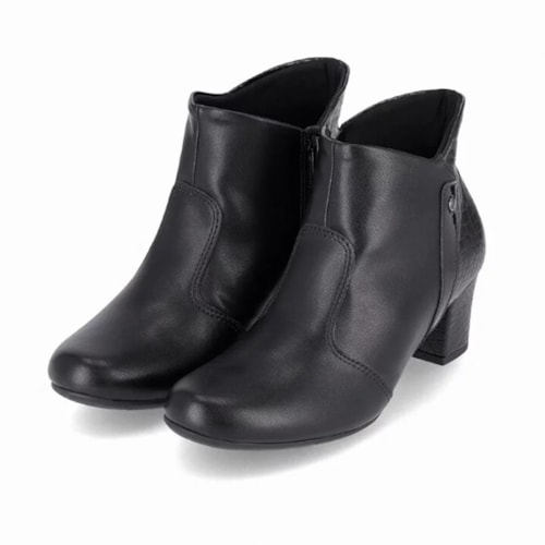 Bota Piccadilly Cano Curto 110168 Preto