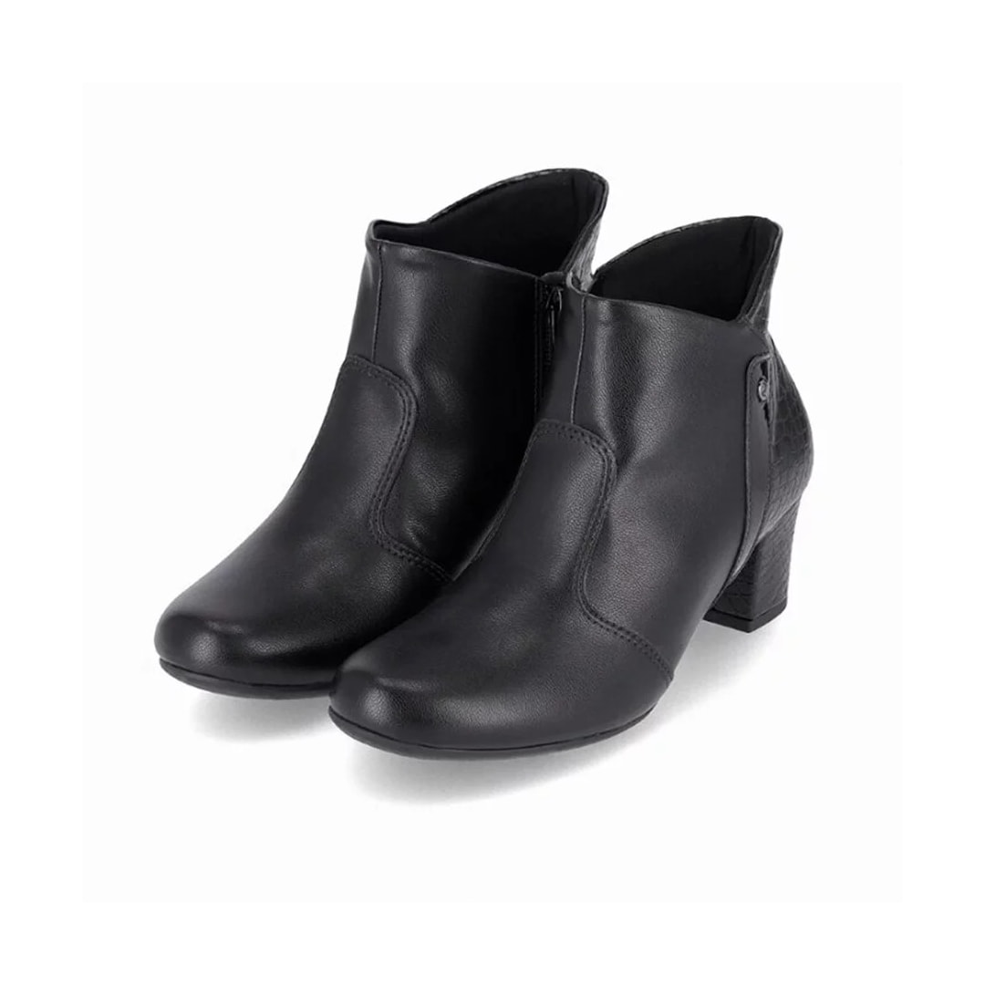 Bota Piccadilly Cano Curto 110168 Preto Bota Piccadilly Cano Curto 110168 Preto