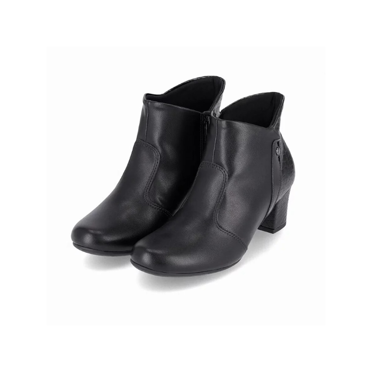 Bota Piccadilly Cano Curto 110168 Preto Bota Piccadilly Cano Curto 110168 Preto