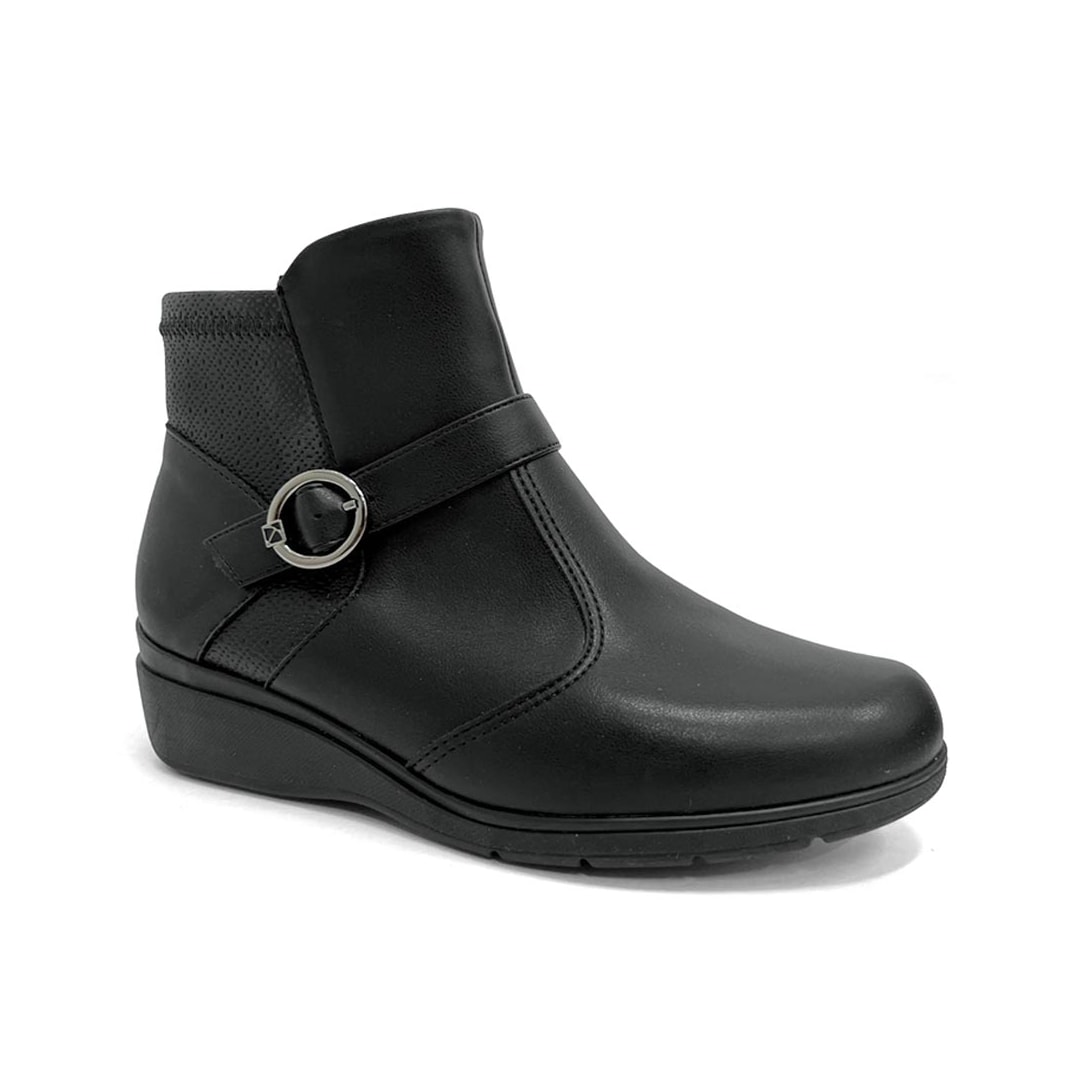 Bota Piccadilly Cano Curto 117132 Preto Bota Piccadilly Cano Curto 117132 Preto