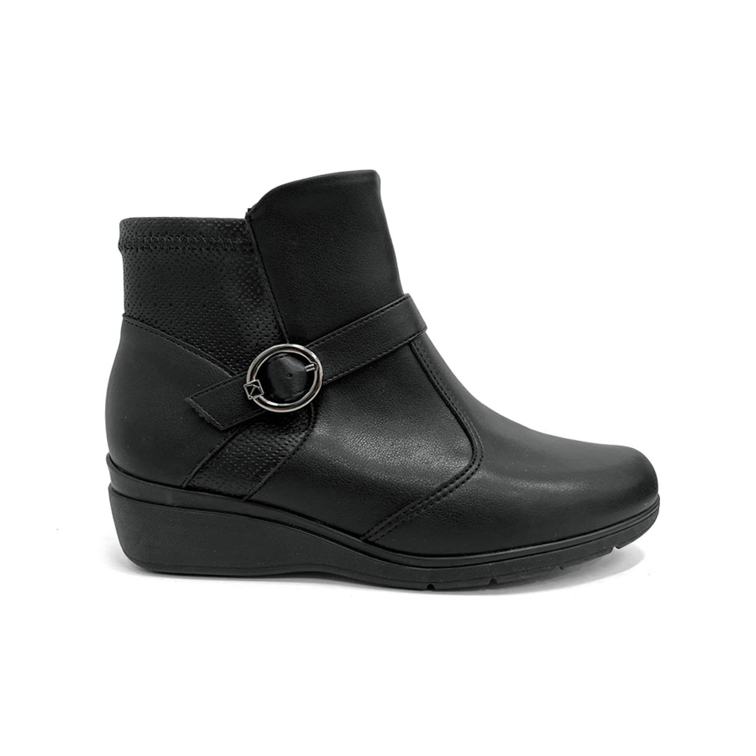Bota Piccadilly Cano Curto 117132 Preto Bota Piccadilly Cano Curto 117132 Preto