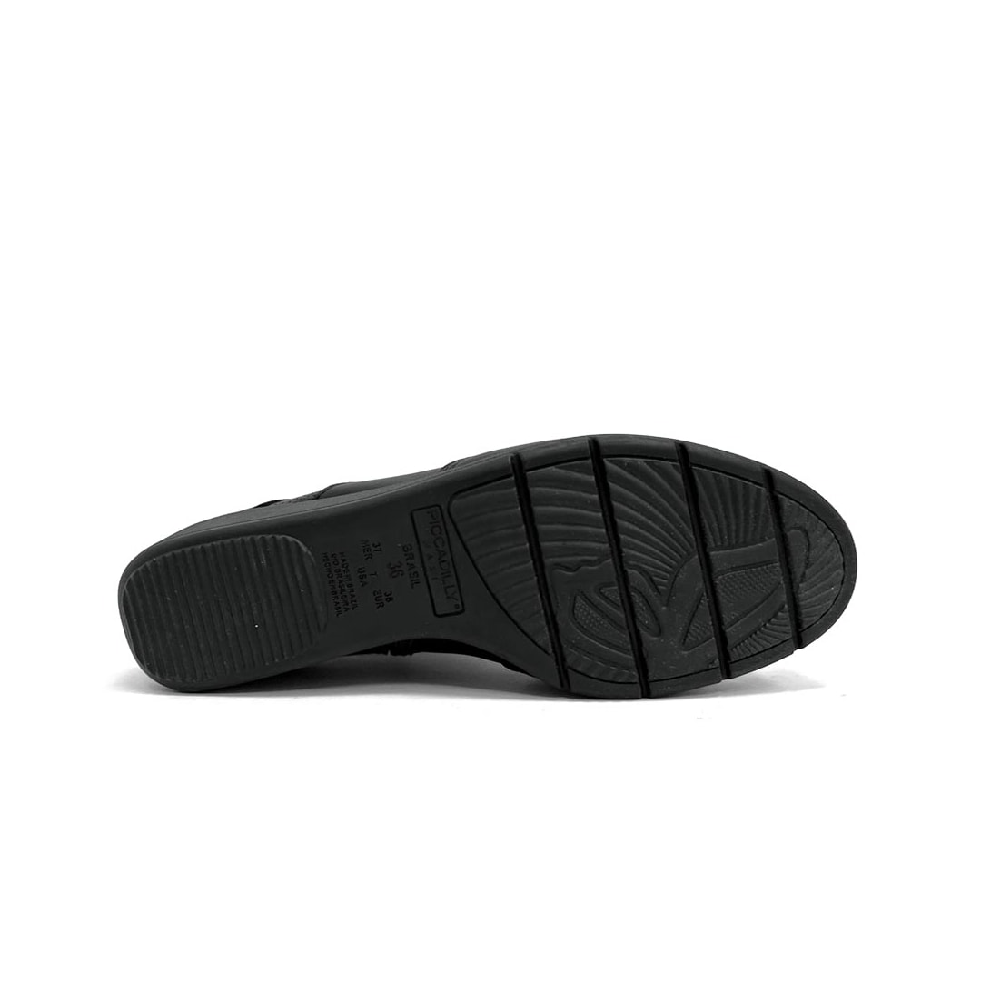 Bota Piccadilly Cano Curto 117132 Preto Bota Piccadilly Cano Curto 117132 Preto
