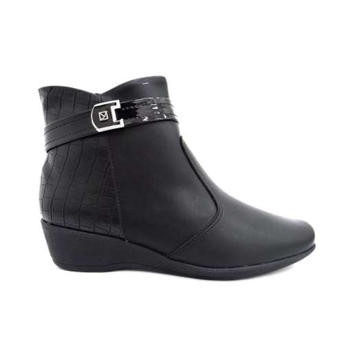 Detalhe - Bota Piccadilly Cano Curto 143194 Preto