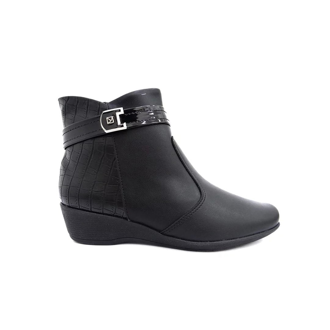 Bota Piccadilly Cano Curto 143194 Preto Bota Piccadilly Cano Curto 143194 Preto