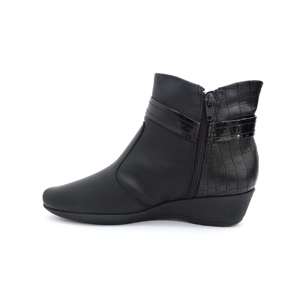 Bota Piccadilly Cano Curto 143194 Preto