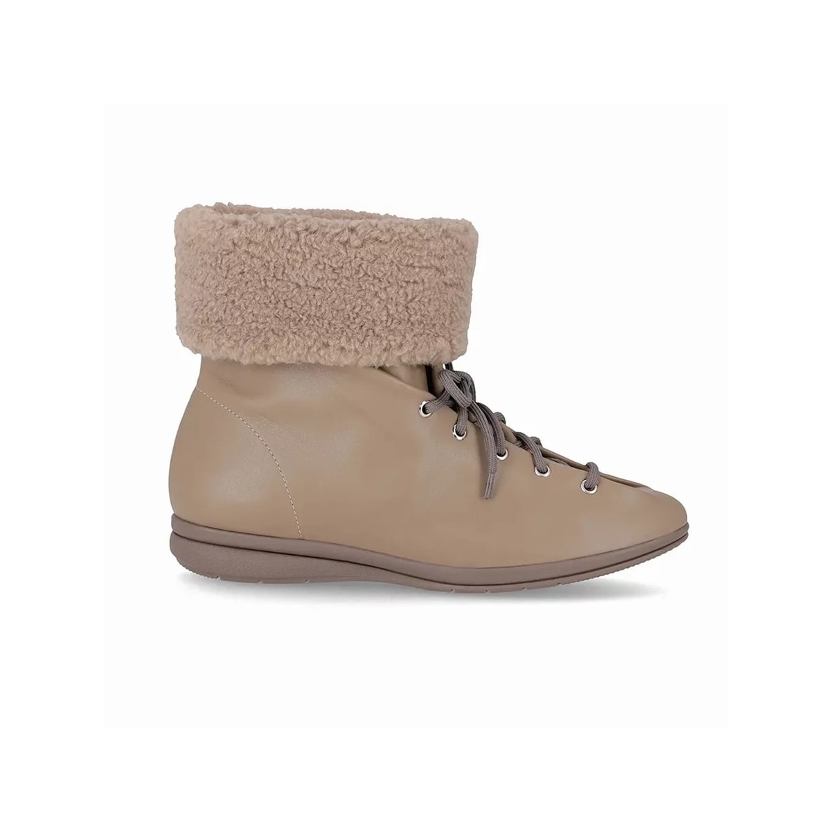 Bota Piccadilly Cano Curto 261031 Areia Bota Piccadilly Cano Curto 261031 Areia