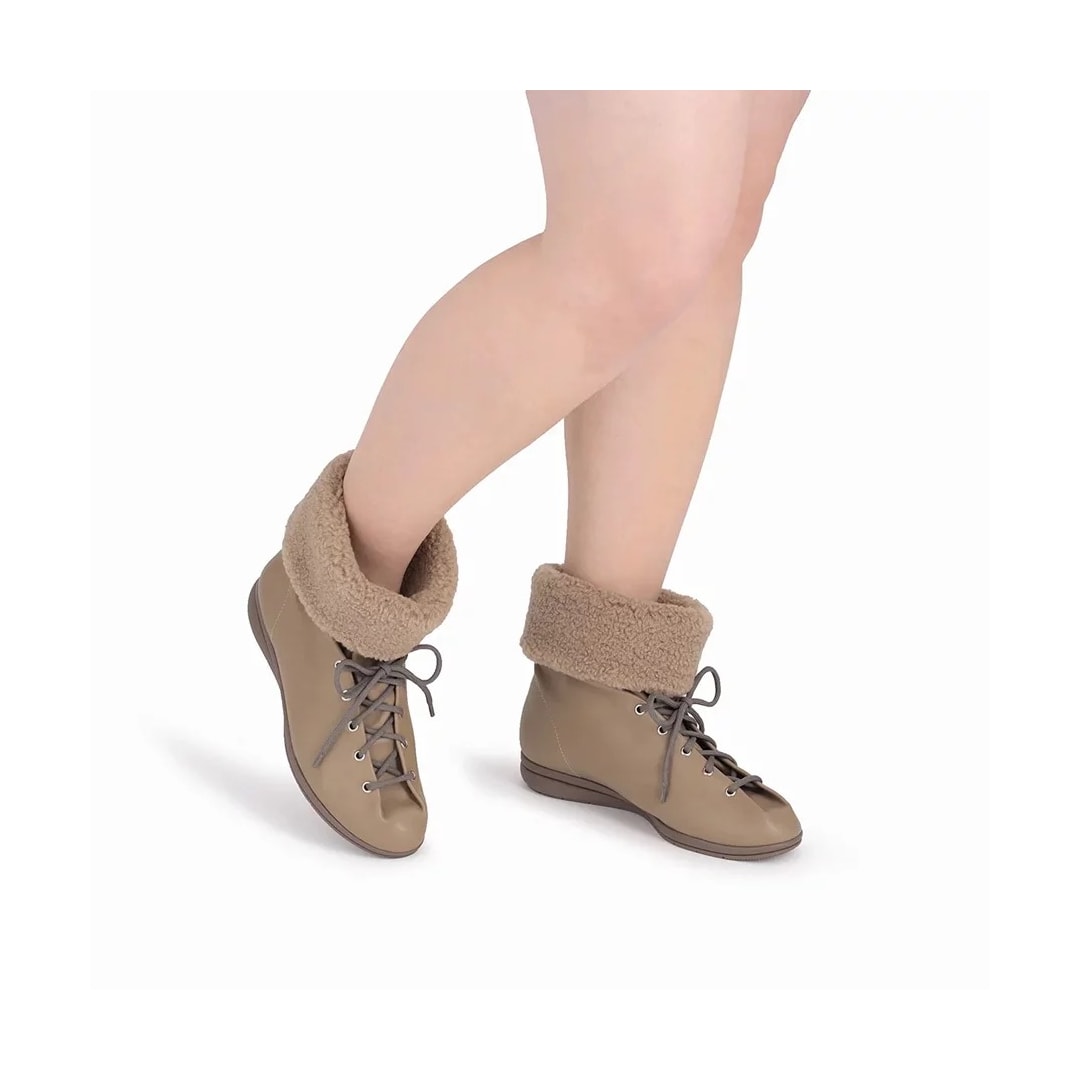 Bota Piccadilly Cano Curto 261031 Areia