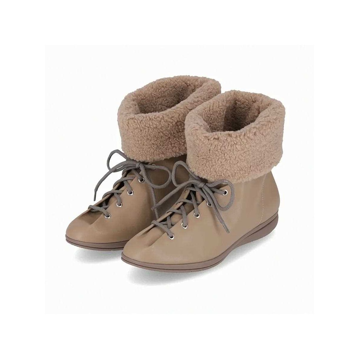 Bota Piccadilly Cano Curto 261031 Areia Bota Piccadilly Cano Curto 261031 Areia