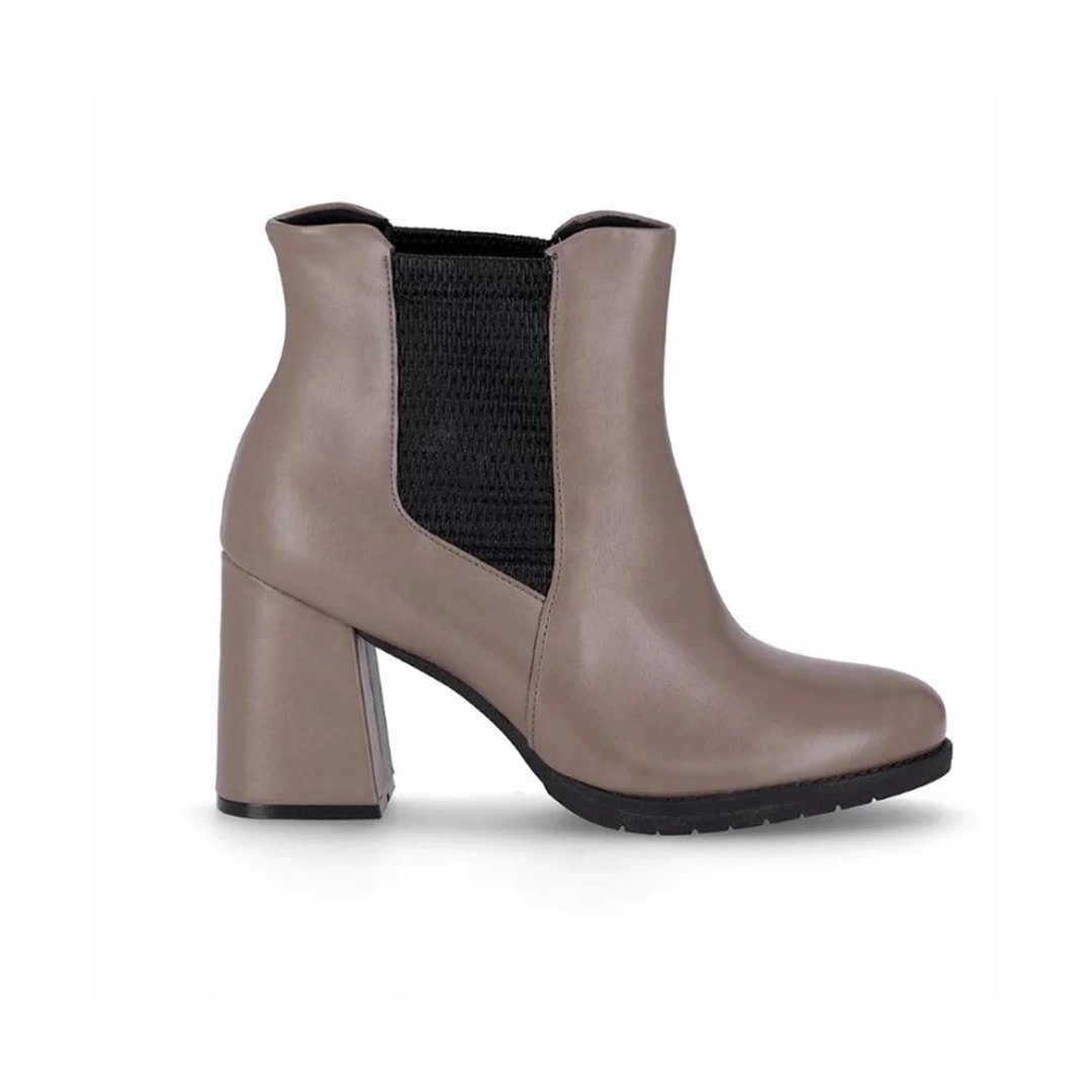 Bota Piccadilly Cano Curto 343003 Taupe