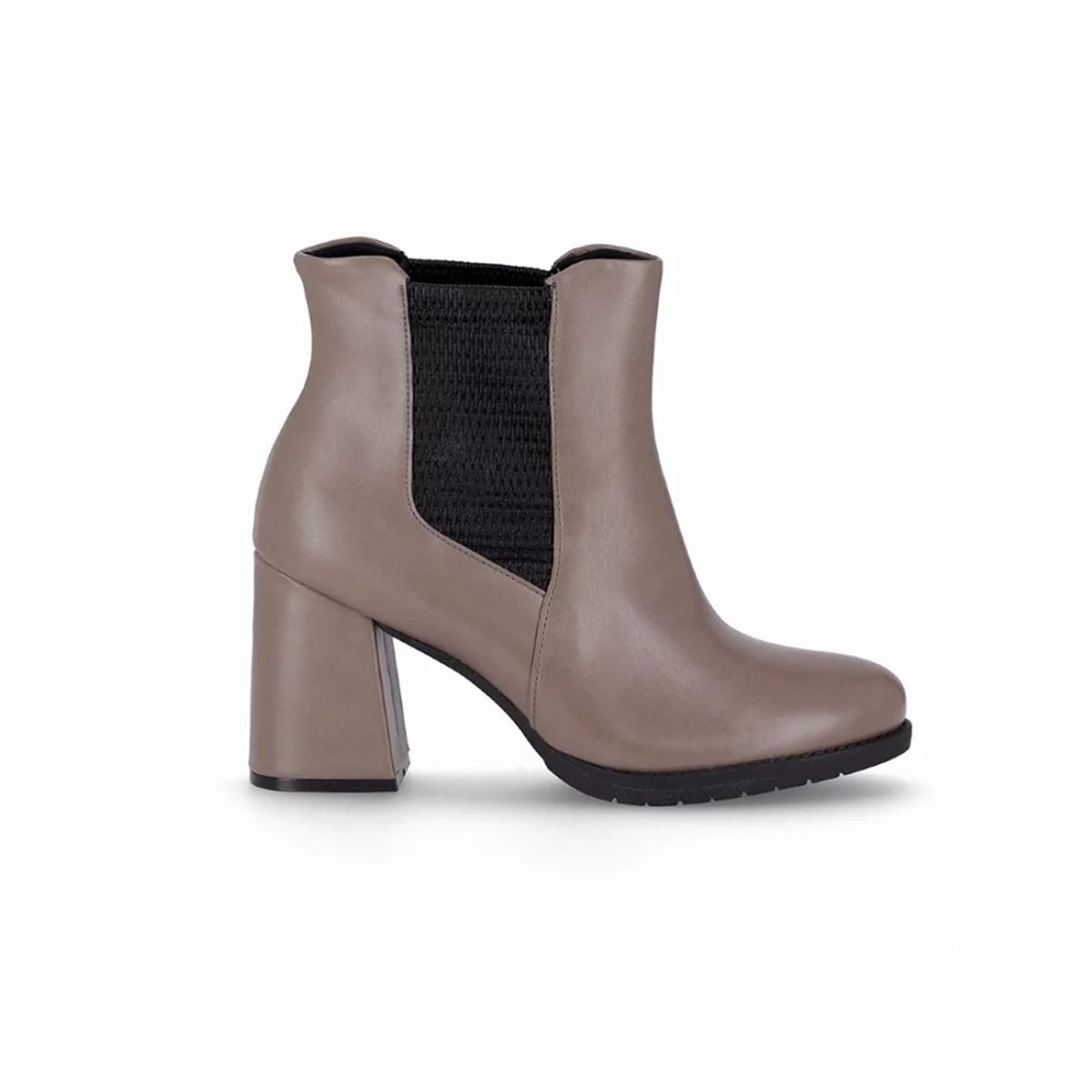 Bota Piccadilly Cano Curto 343003 Taupe Bota Piccadilly Cano Curto 343003 Taupe