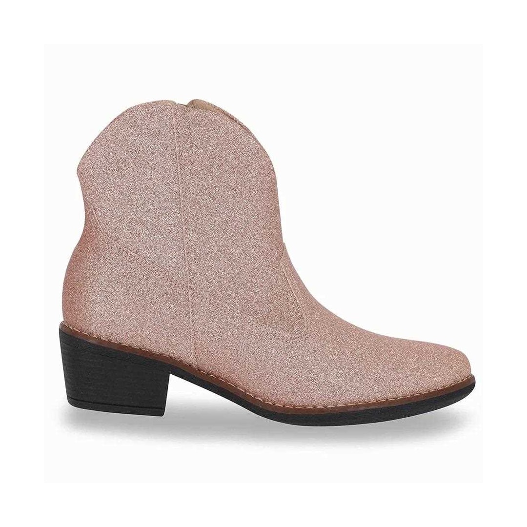 Bota Piccadilly Cano Curto 661008 Ouro Rosado Bota Piccadilly Cano Curto 661008 Ouro Rosado
