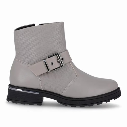 Bota Piccadilly Cano Curto 735026 Concreto