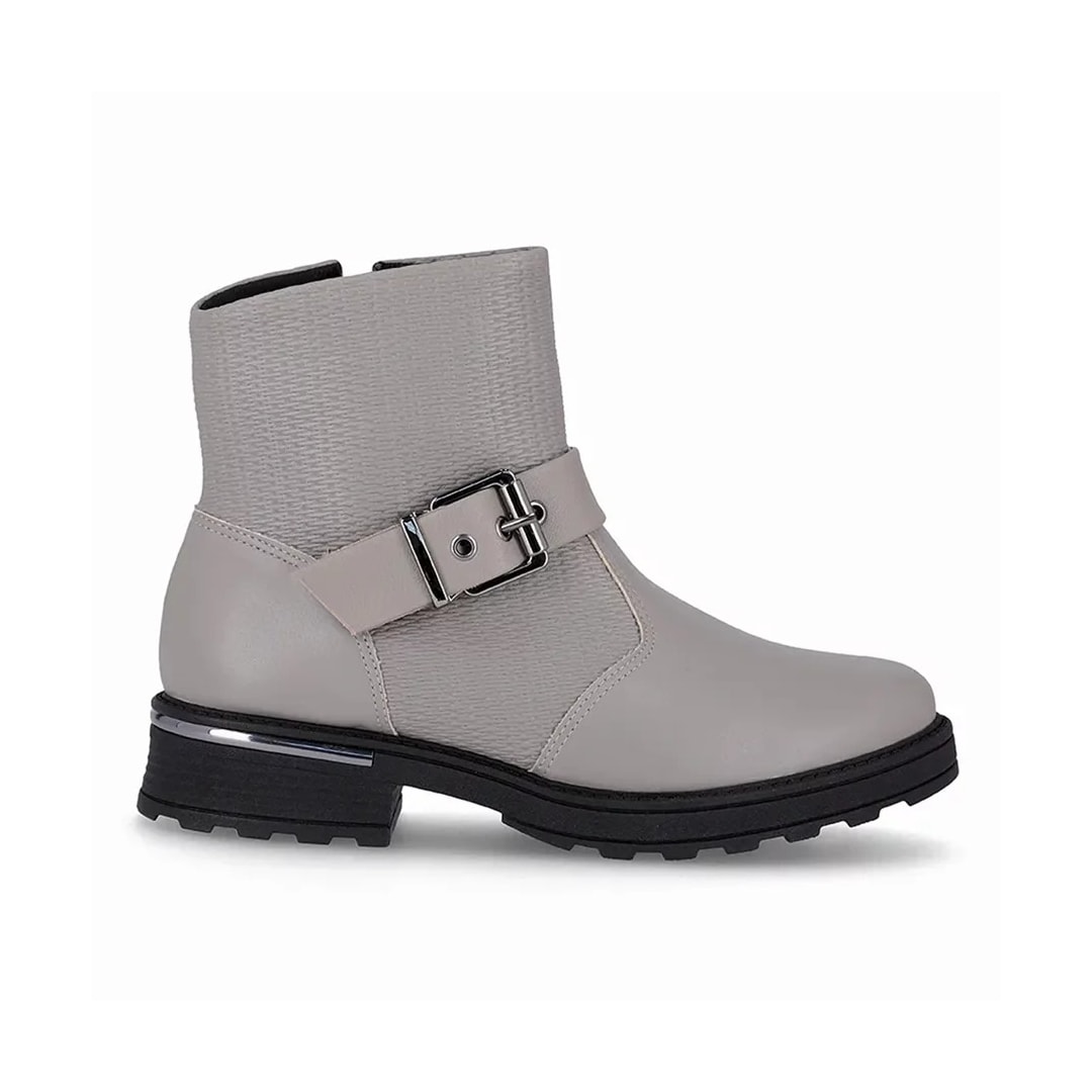 Bota Piccadilly Cano Curto 735026 Concreto Bota Piccadilly Cano Curto 735026 Concreto