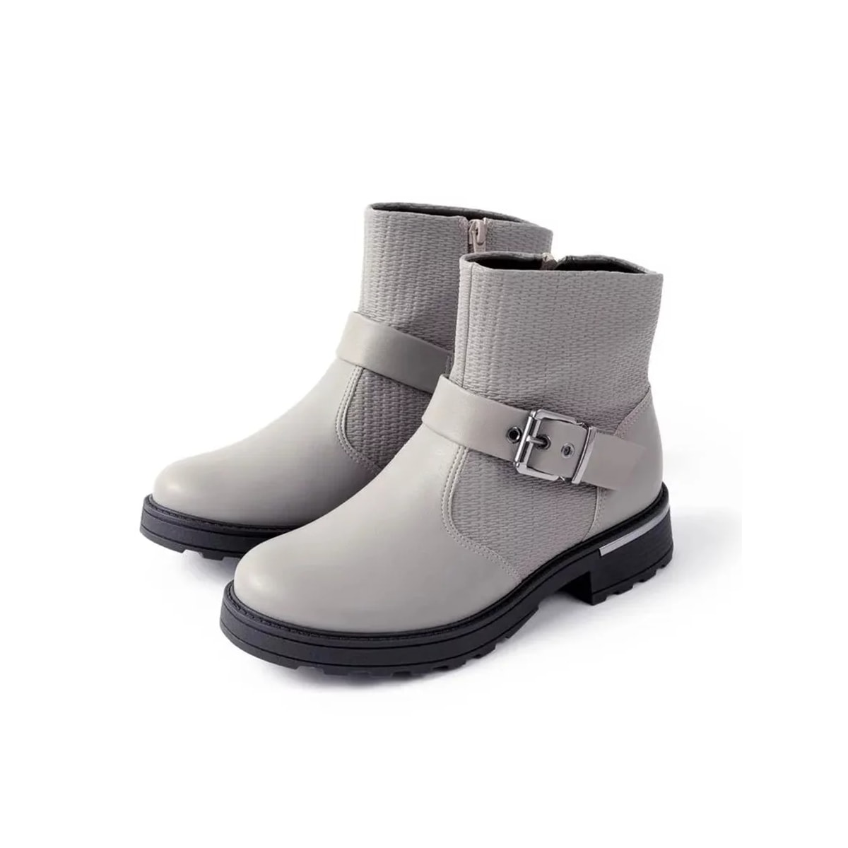 Bota Piccadilly Cano Curto 735026 Concreto Bota Piccadilly Cano Curto 735026 Concreto