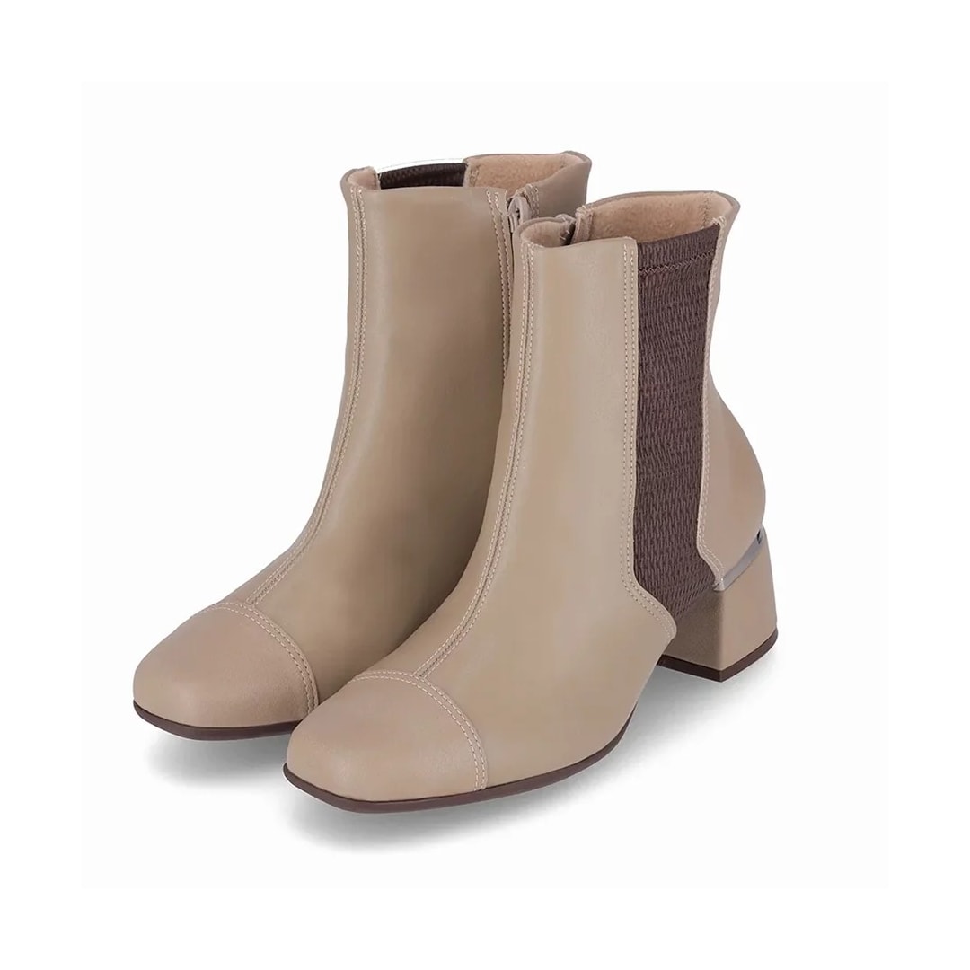 Bota Piccadilly Cano Curto 748029 Areia