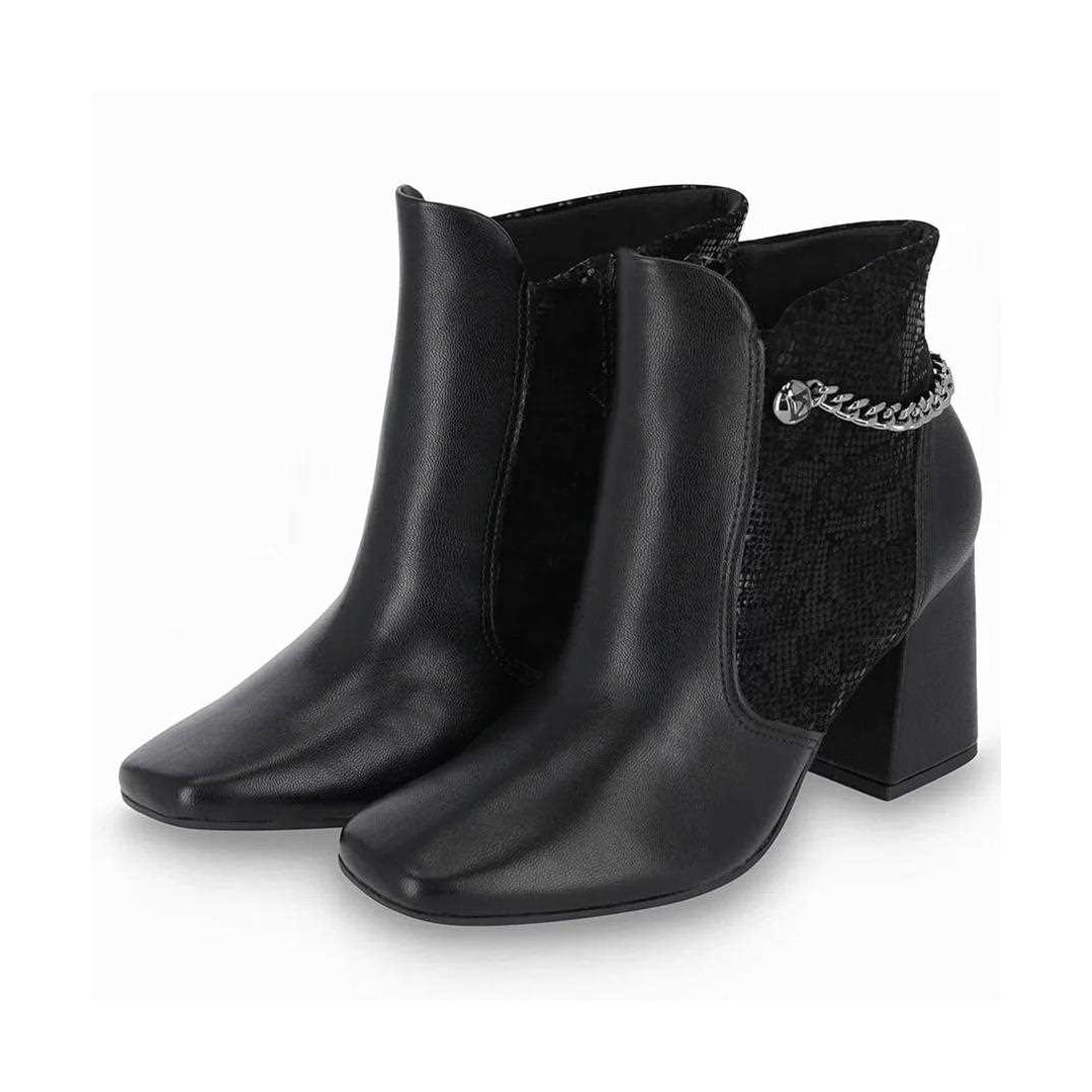 Bota Piccadilly Cano Curto 751004 Preto Bota Piccadilly Cano Curto 751004 Preto