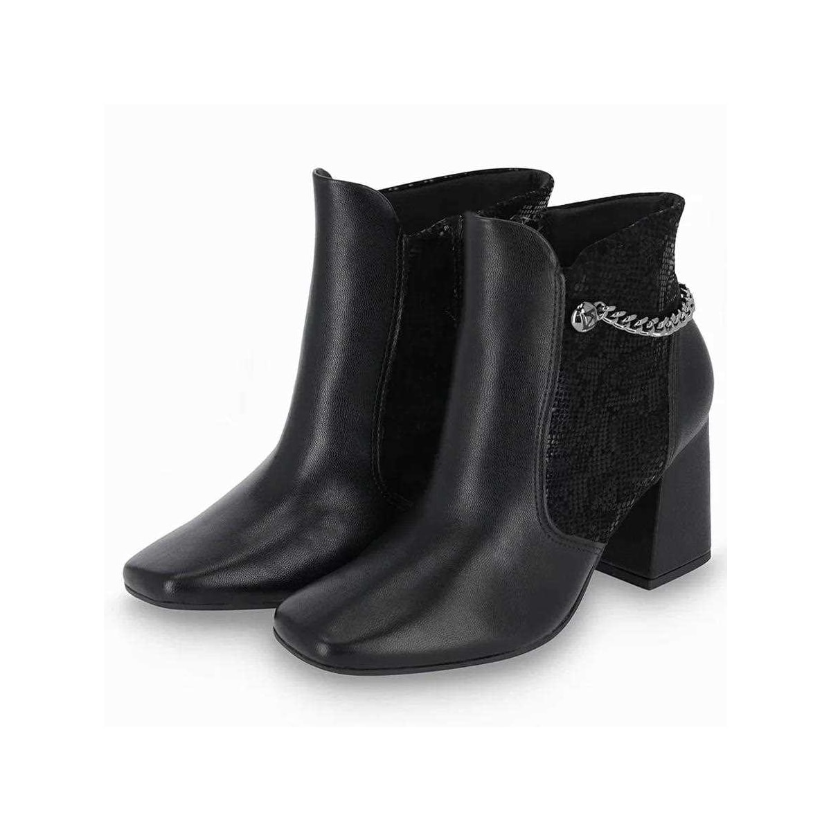 Bota Piccadilly Cano Curto 751004 Preto Bota Piccadilly Cano Curto 751004 Preto