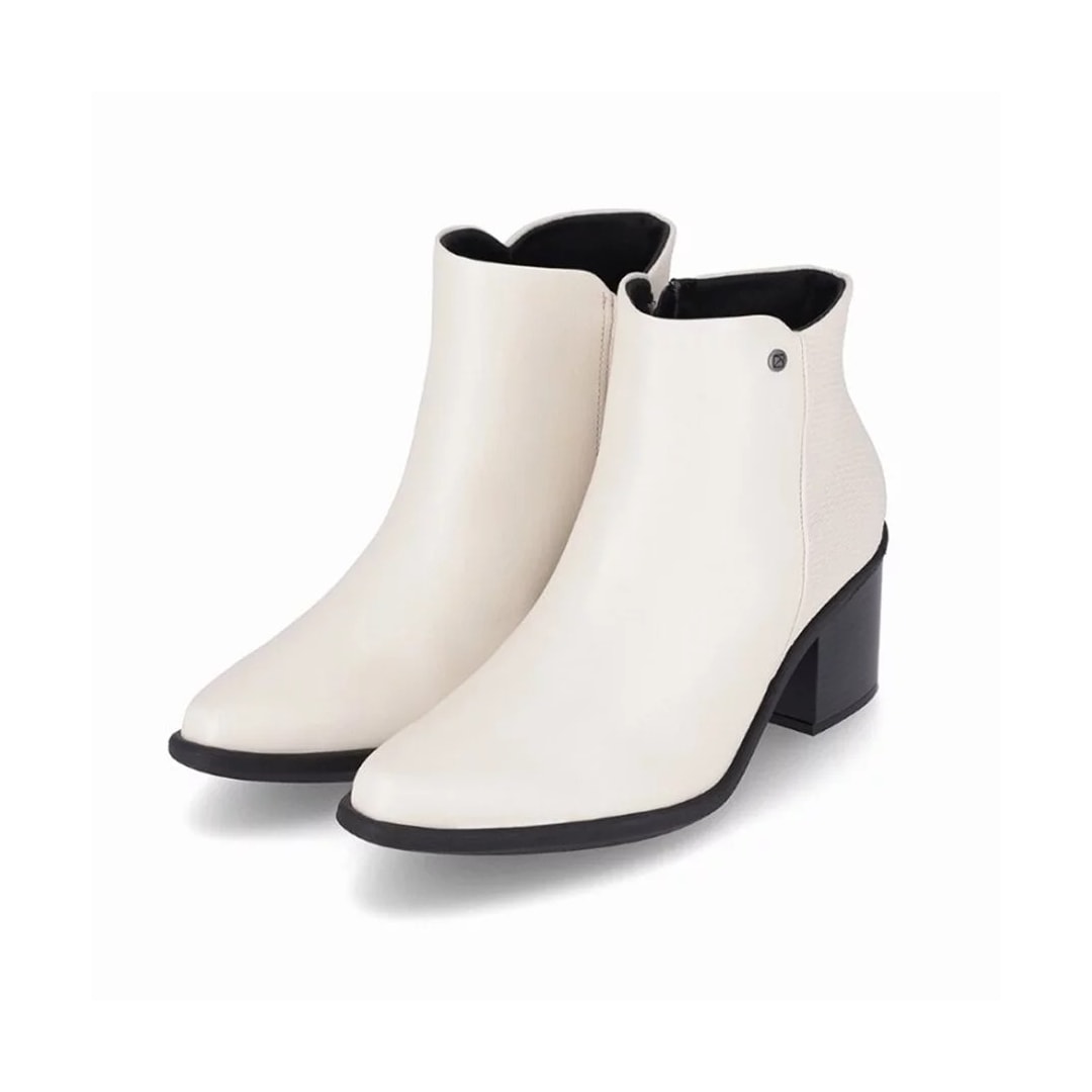 Bota Piccadilly Cano Curto 766001 Off White