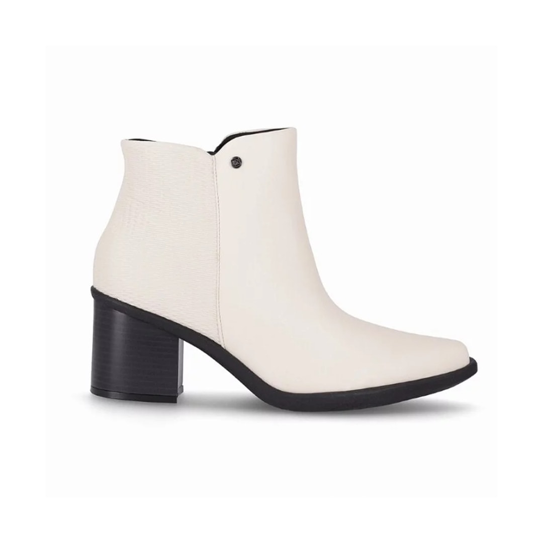 Bota Piccadilly Cano Curto 766001 Off White