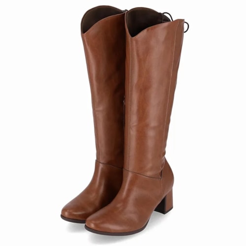 Bota Piccadilly Cano Longo 654050 Caramelo