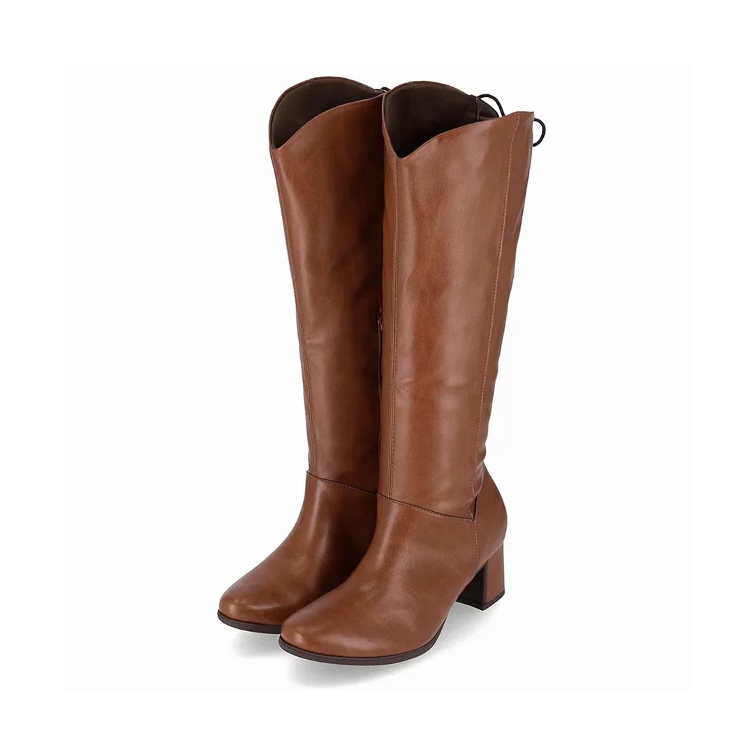 Bota Piccadilly Cano Longo 654050 Caramelo