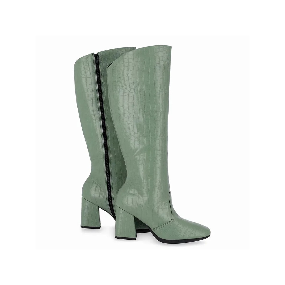 Bota Piccadilly Cano Longo 751009 Folha Bota Piccadilly Cano Longo 751009 Folha