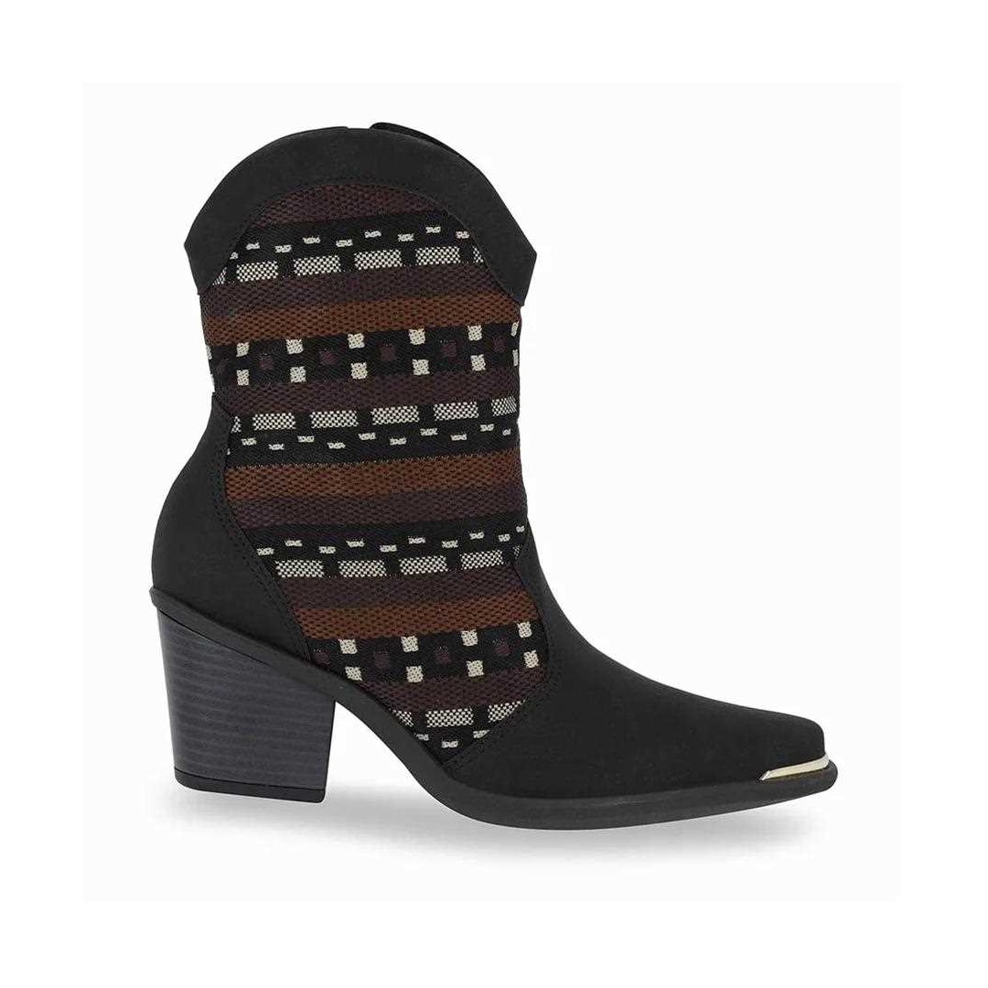 Bota Piccadilly Western Cano Médio 761012 Preto