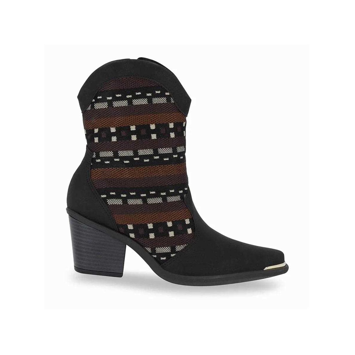Bota Piccadilly Western Cano Médio 761012 Preto Bota Piccadilly Western Cano Médio 761012 Preto