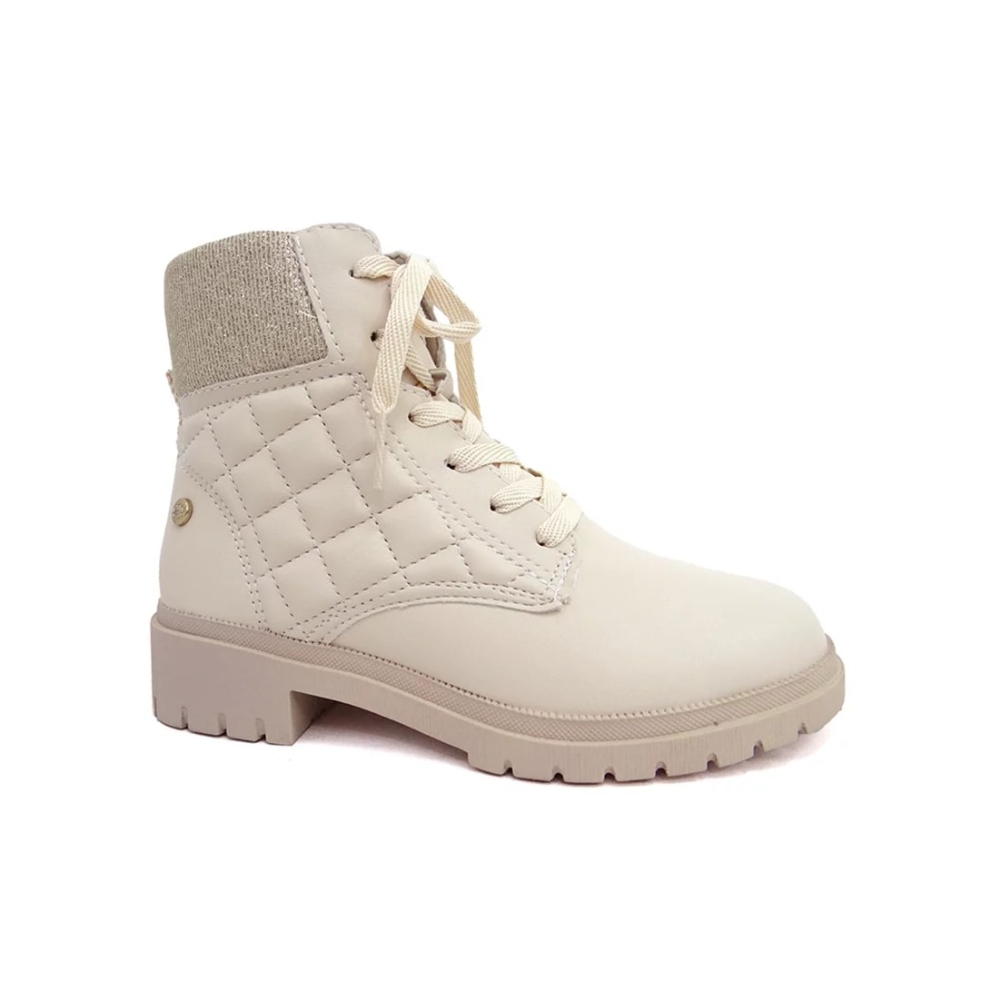 Bota Pink Cats Coturno Infantil V3351 Tule