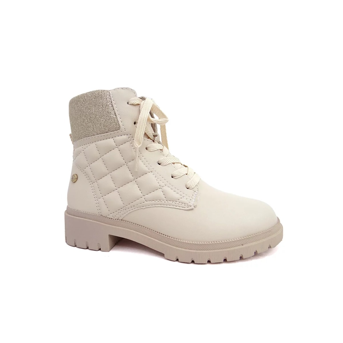 Bota Pink Cats Coturno Infantil V3351 Tule Bota Pink Cats Coturno Infantil V3351 Tule