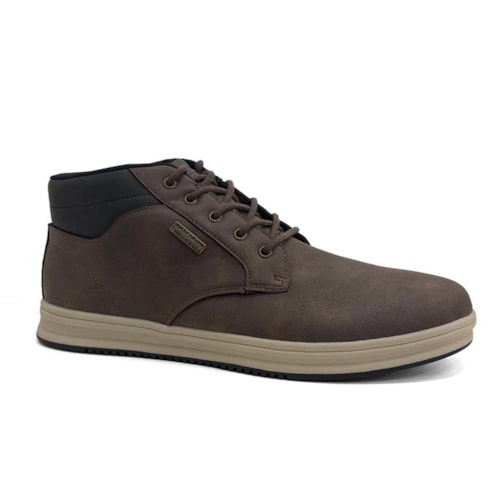 Bota Skechers Masculino Palmiro 211461 Chocolate