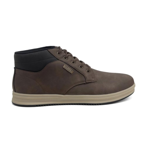 Detalhe - Bota Skechers Masculino Palmiro 211461 Chocolate