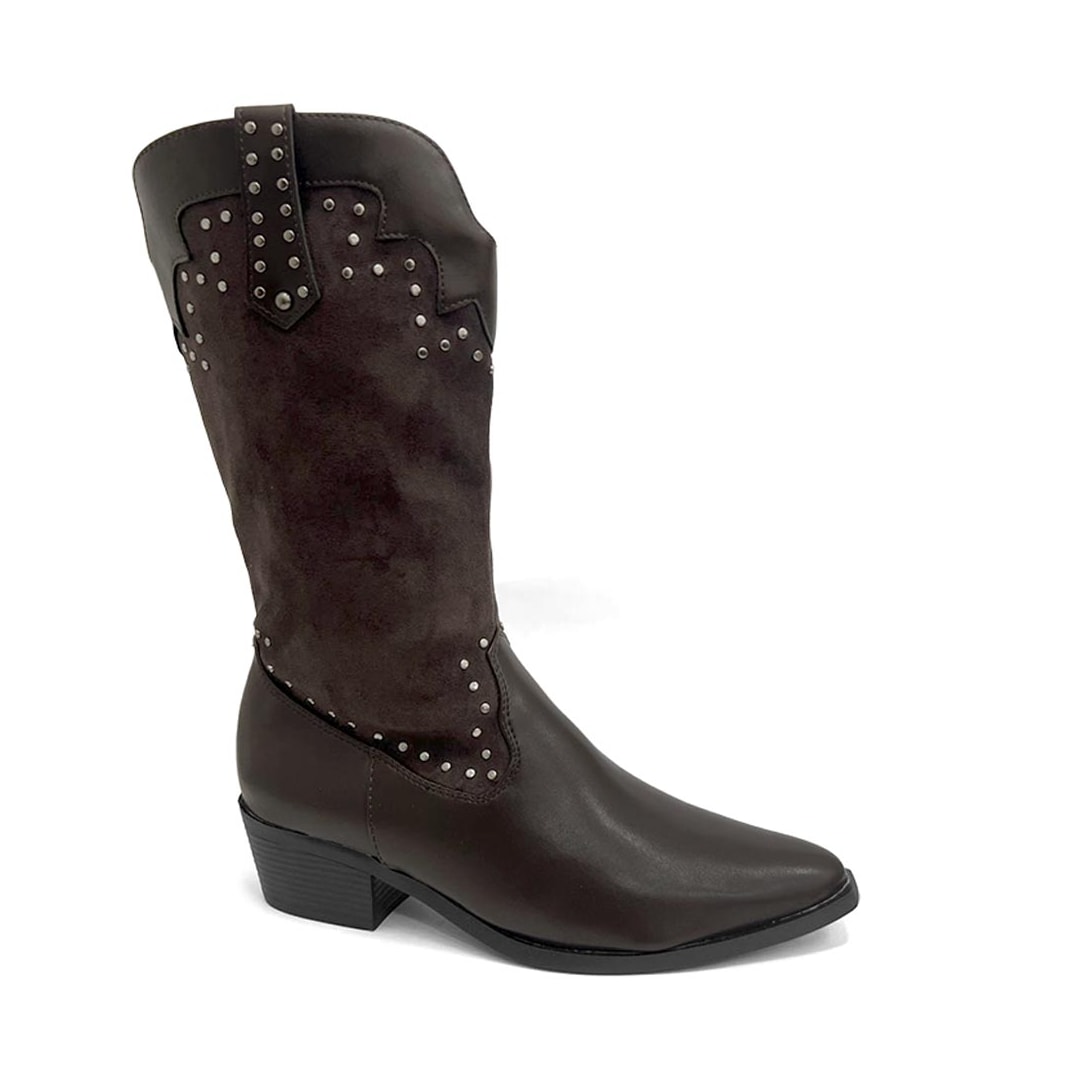 Bota Sua Cia Boots Western 8309.16435 Cafe Bota Sua Cia Boots Western 8309.16435 Cafe