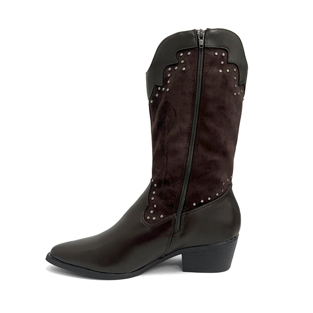 Bota Sua Cia Boots Western 8309.16435 Cafe Bota Sua Cia Boots Western 8309.16435 Cafe