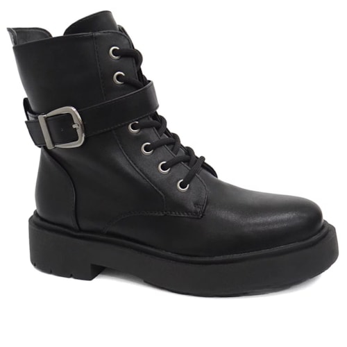 Bota Sua Cia Coturno Ana Castela 8307.15310 Preto