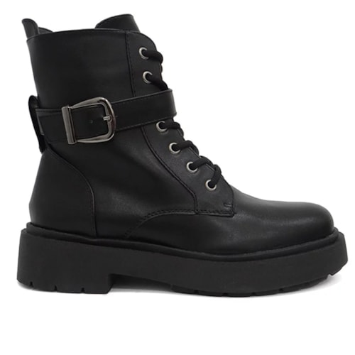 Detalhe - Bota Sua Cia Coturno Ana Castela 8307.15310 Preto
