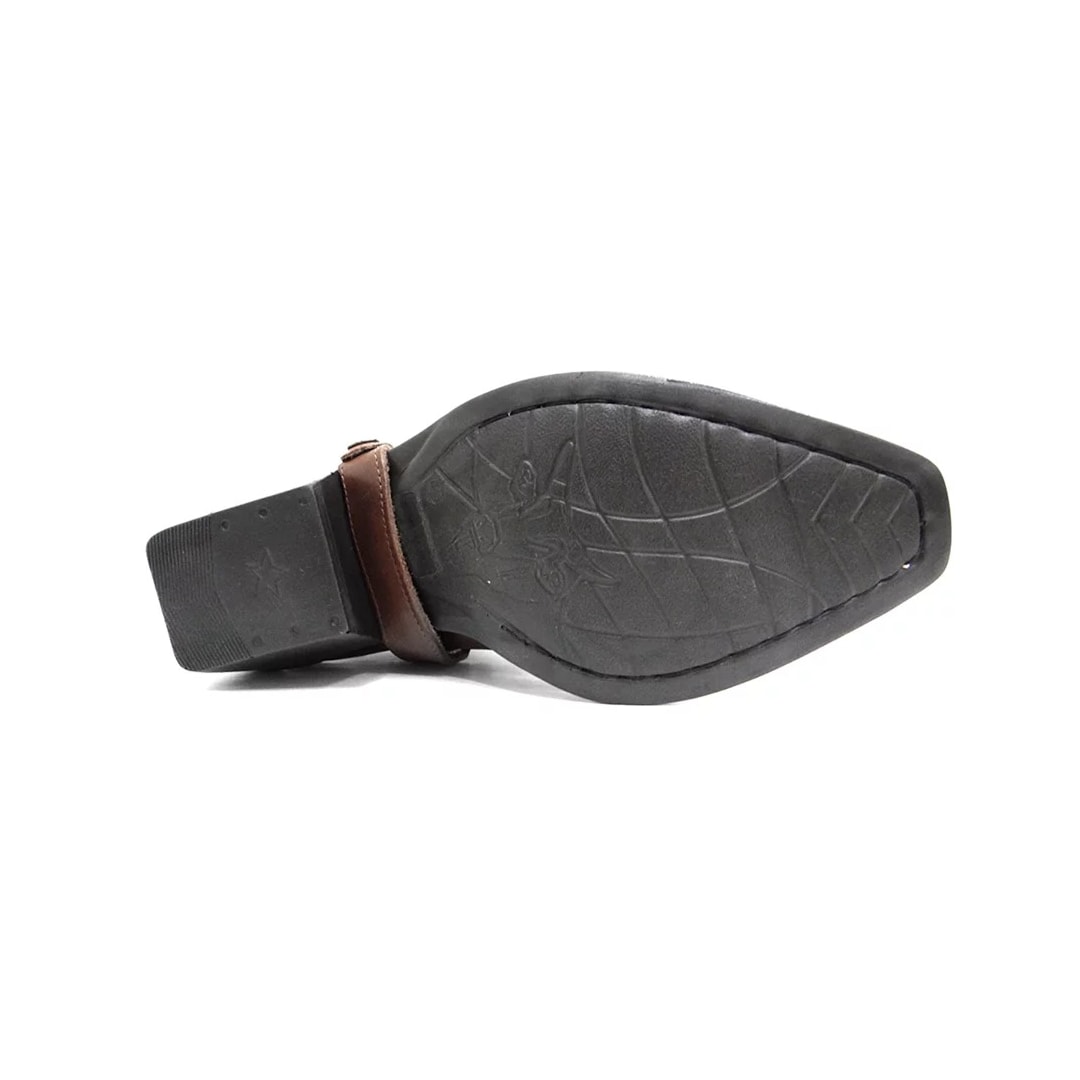Bota Texana Country Masculina Couro 9005 Cafe Bota Texana Country Masculina Couro 9005 Cafe