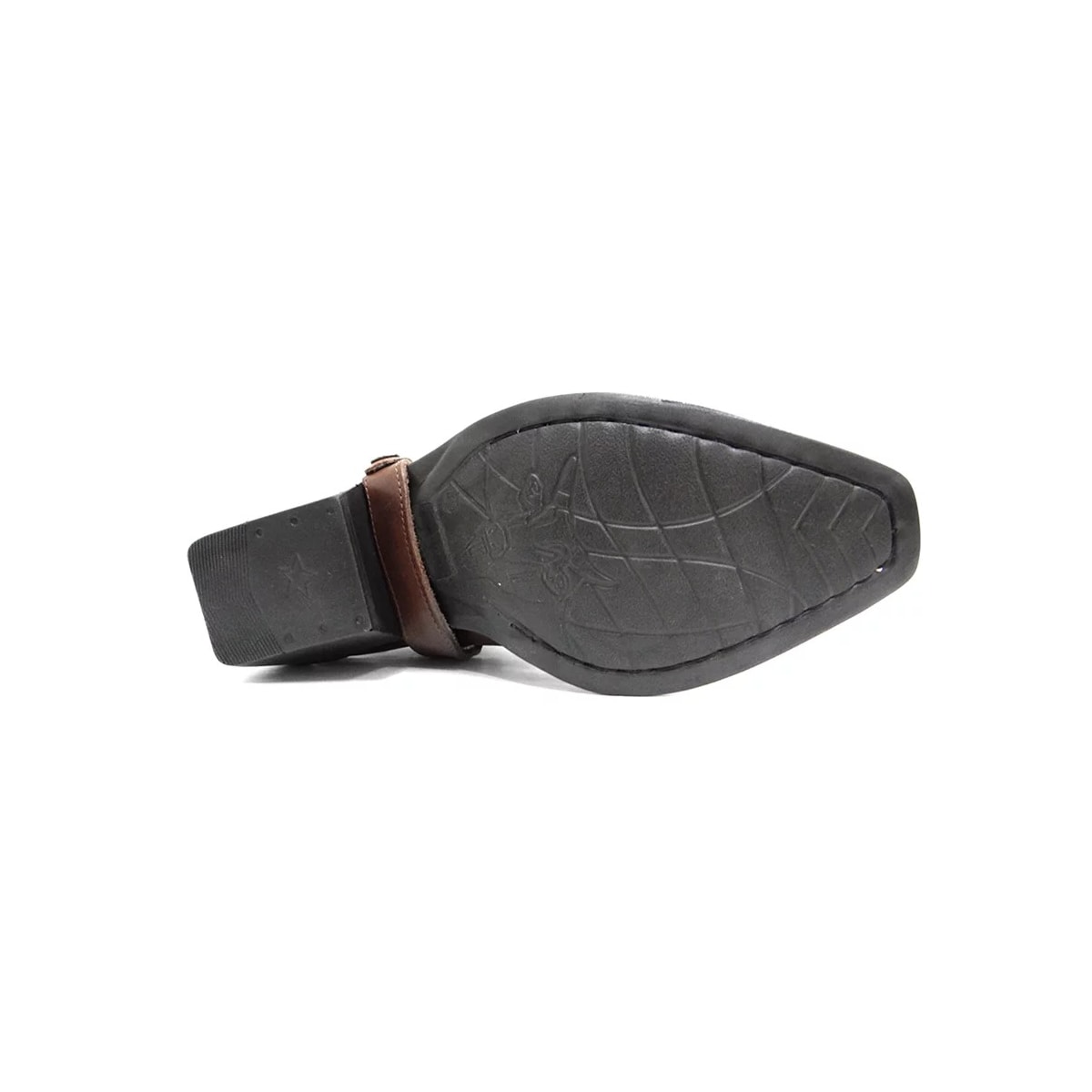 Bota Texana Country Masculina Couro 9005 Cafe