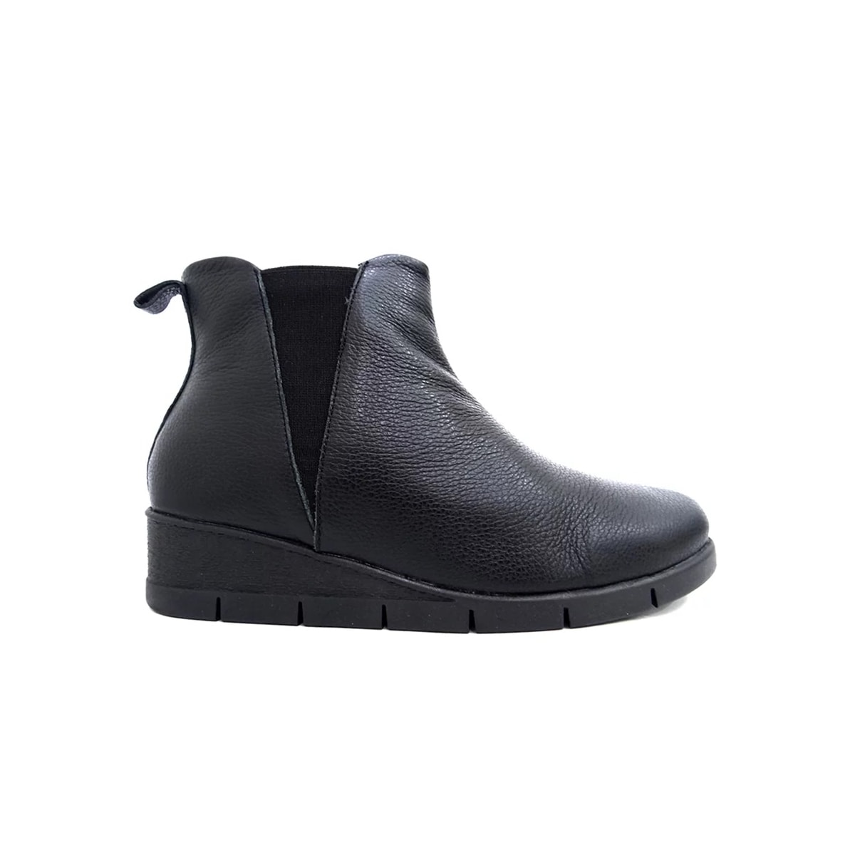 Bota Usaflex Couro Cano Baixo Ad0520 Preto Bota Usaflex Couro Cano Baixo Ad0520 Preto