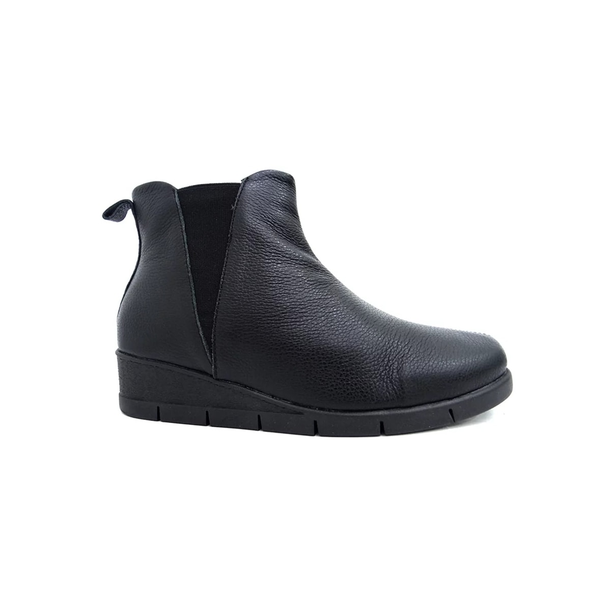 Bota Usaflex Couro Cano Baixo Ad0520 Preto Bota Usaflex Couro Cano Baixo Ad0520 Preto