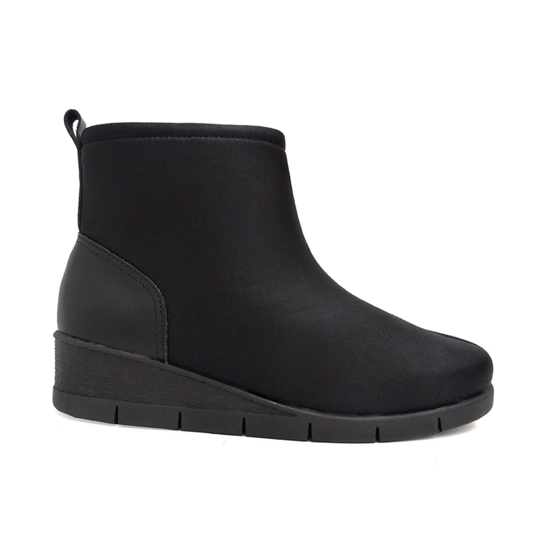 Bota Usaflex De Elastano Cano Curto Ad0522 Preto