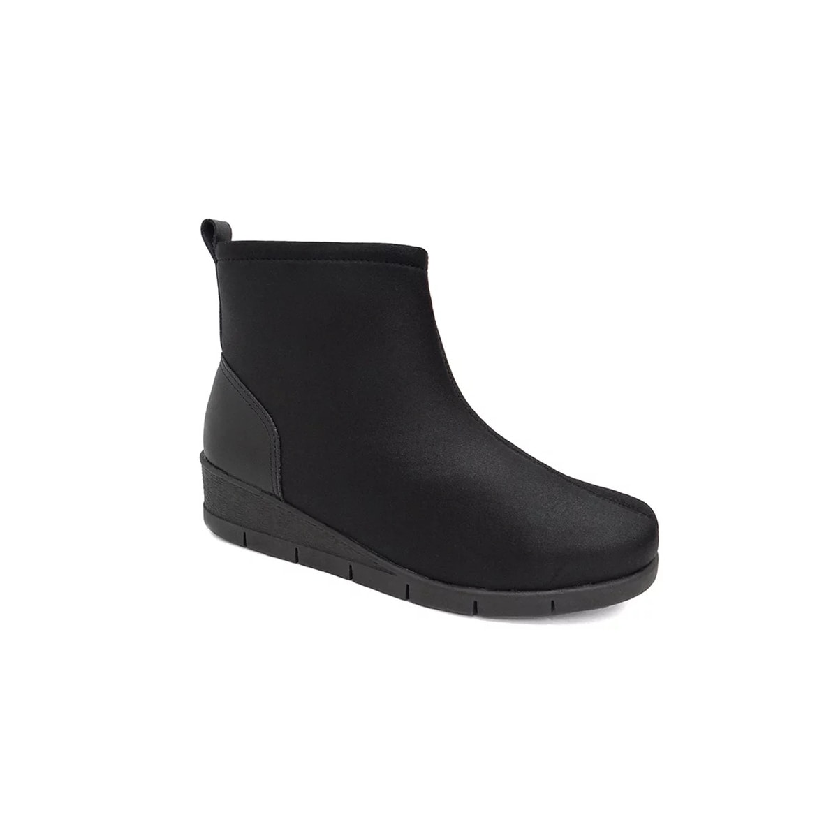 Bota Usaflex De Elastano Cano Curto Ad0522 Preto Bota Usaflex De Elastano Cano Curto Ad0522 Preto