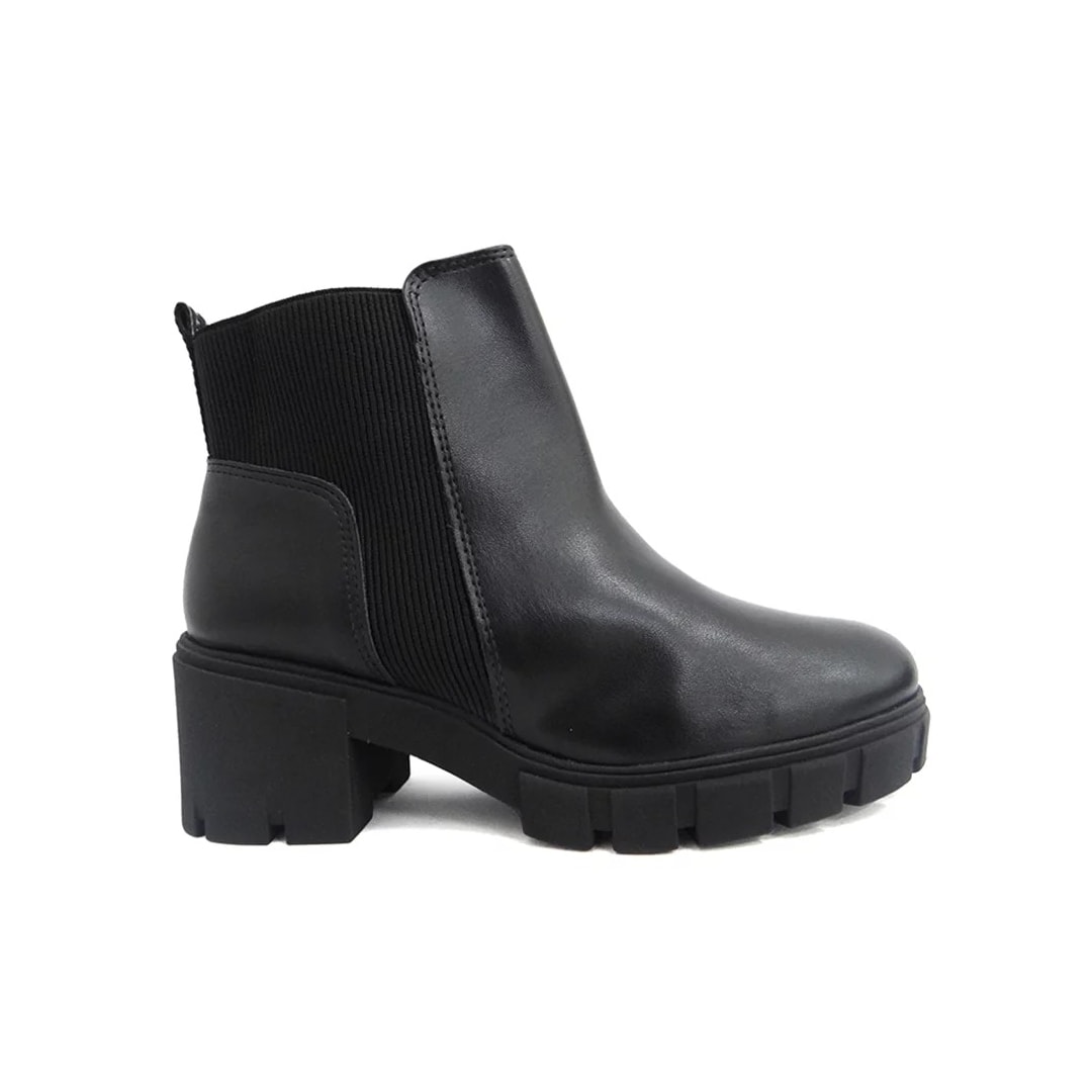 Bota Via Marte Cano Curto 23-308-01 Preto