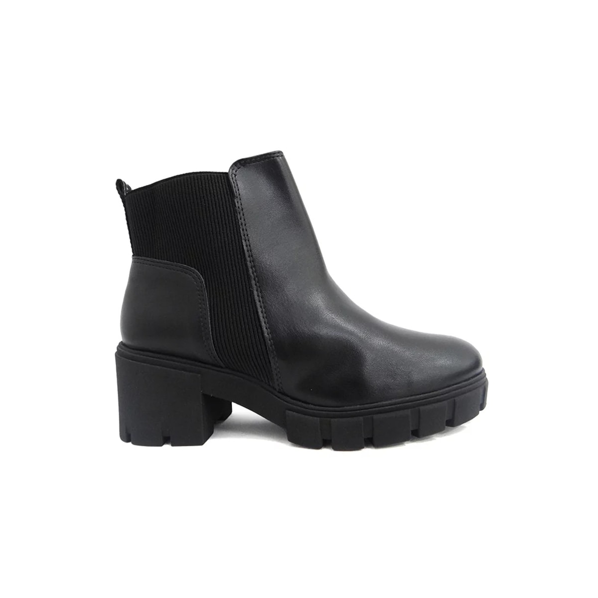Bota Via Marte Cano Curto 23-308-01 Preto Bota Via Marte Cano Curto 23-308-01 Preto