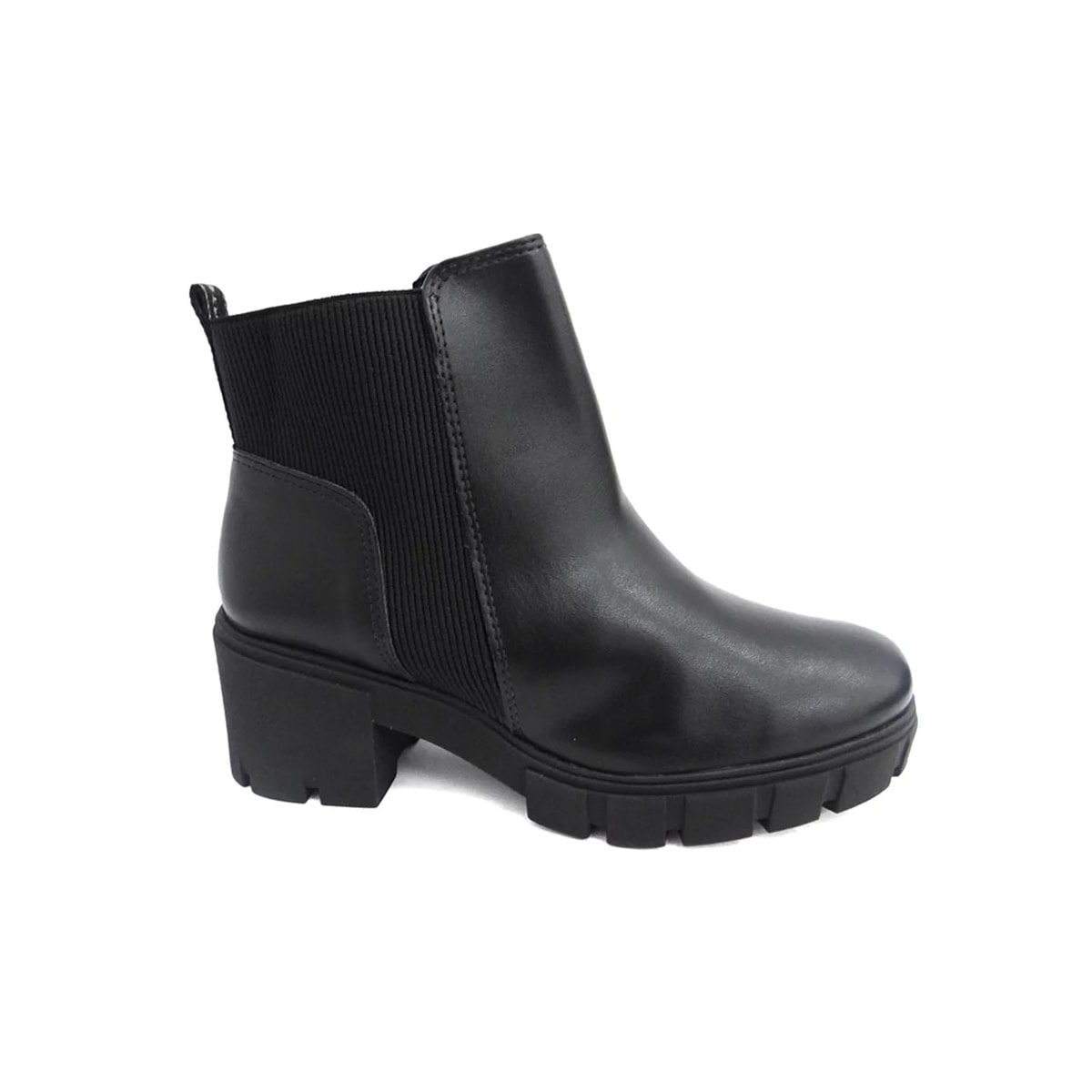 Bota Via Marte Cano Curto 23-308-01 Preto Bota Via Marte Cano Curto 23-308-01 Preto