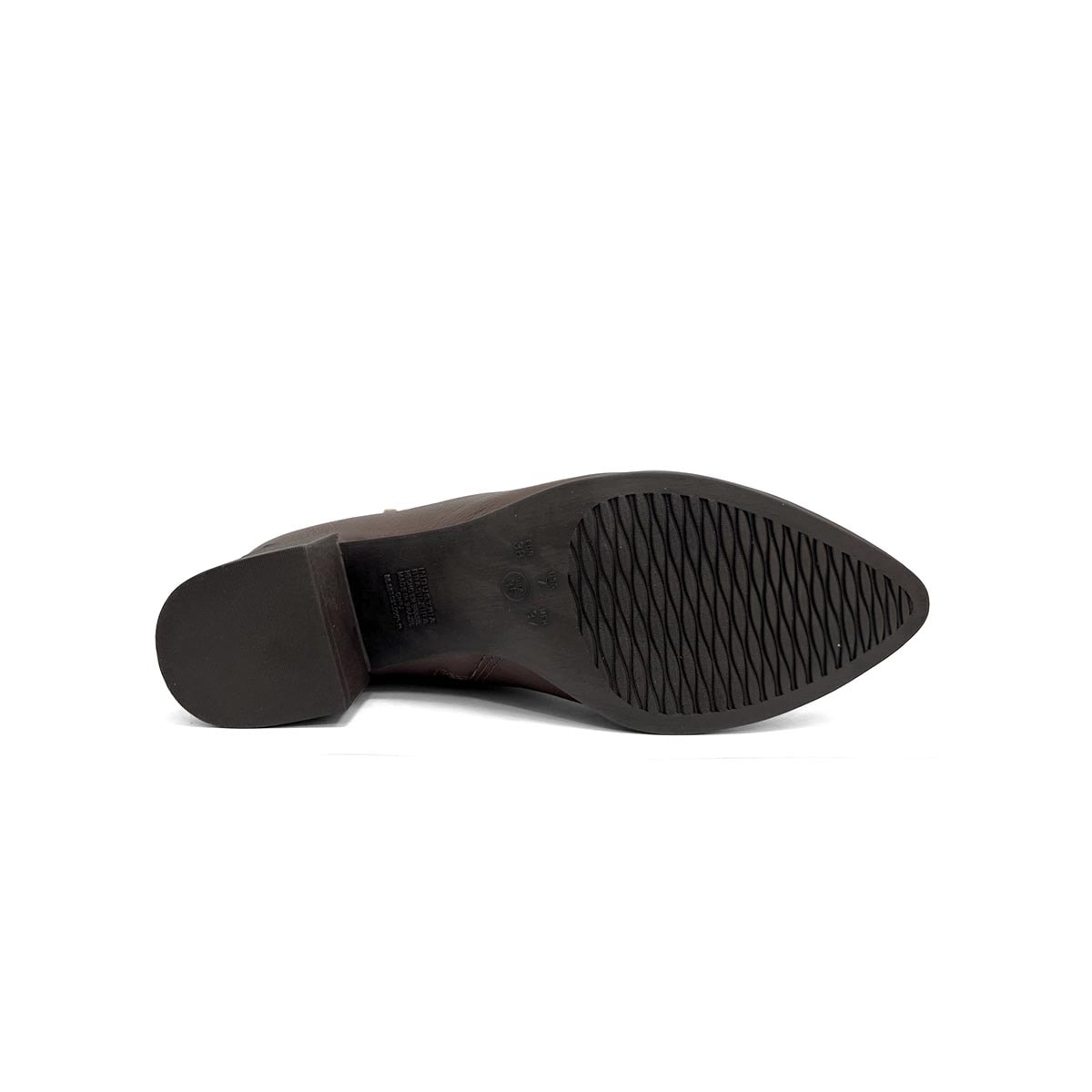 Bota Via Marte Cano Curto Couro 231-008-01 Dark Brown Bota Via Marte Cano Curto Couro 231-008-01 Dark Brown