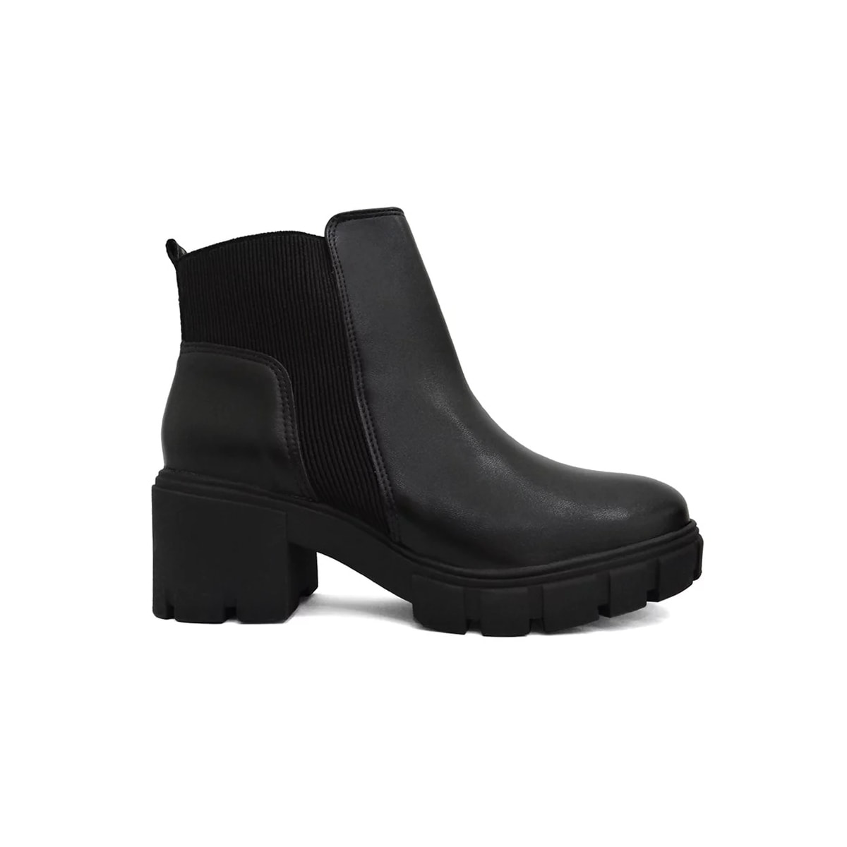 Bota Via Marte Chelsea Cano Curto 001-001 Preto
